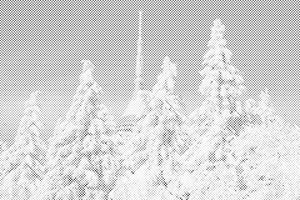 Ještěd pod snijegom - Dottingo