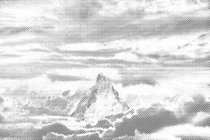 Planina prekrivena oblacima - Dottingo