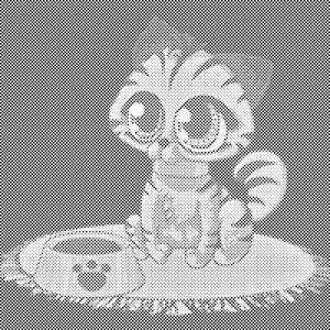 Mačka s velikim očima - Dottingo